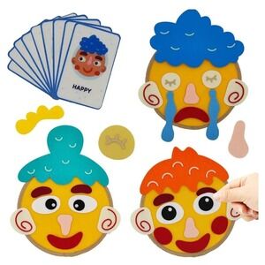 Social Emotional Games for Kids & Toddlers - Make Faces to Describe Feelings...